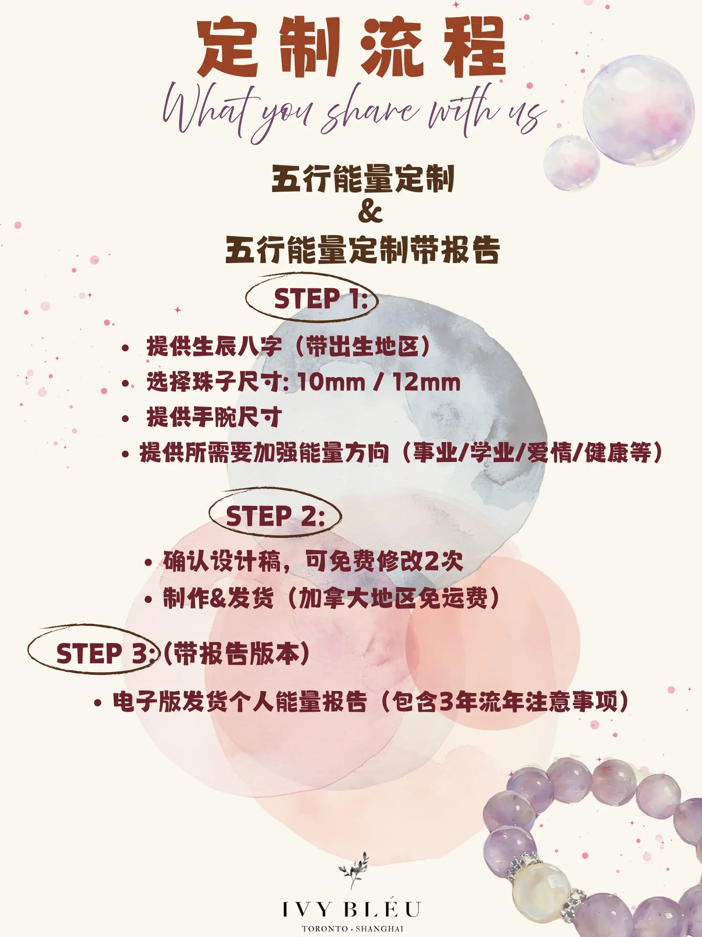 Five-Element Custom Bracelet