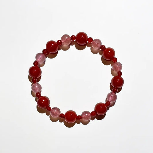 Strawberry_Quartz_Red_Agate_Energy_Bracelet