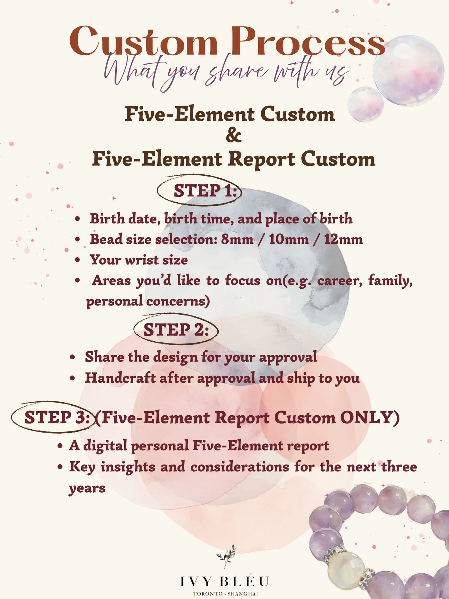 Five-Element Custom Bracelet