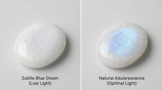 Sri Lanka Moonstone Palm Stone