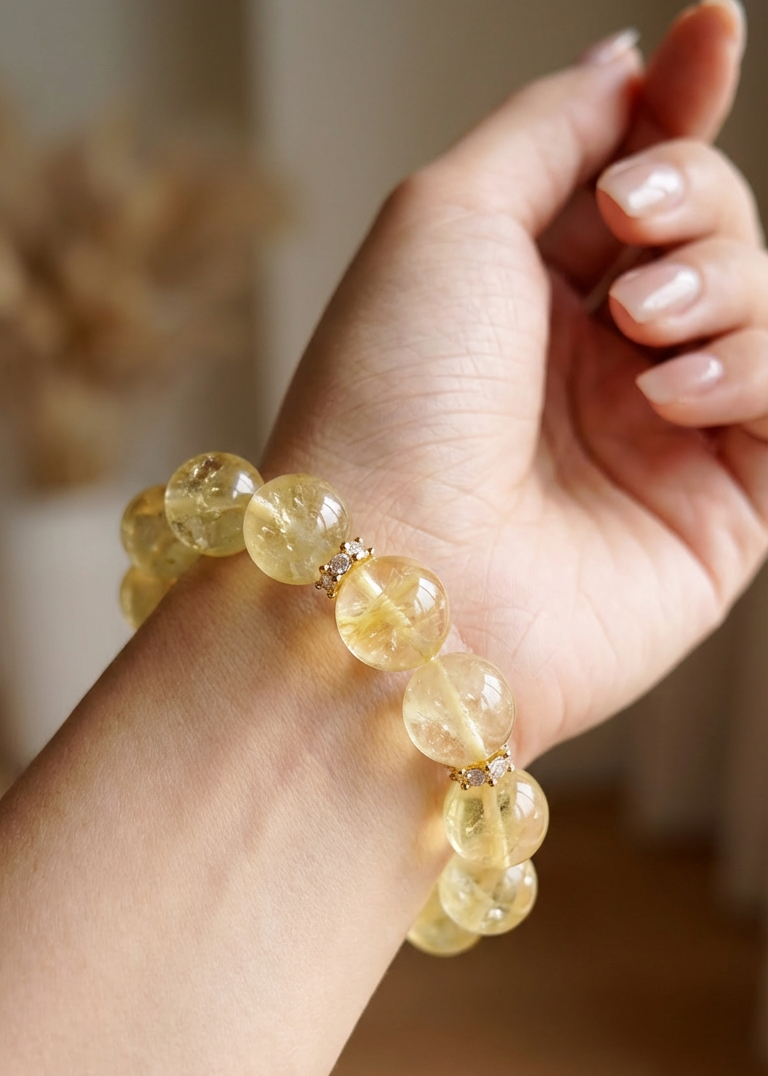 Premium Lemon Citrine Bracelet