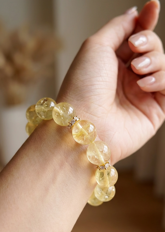 Premium Lemon Citrine Bracelet