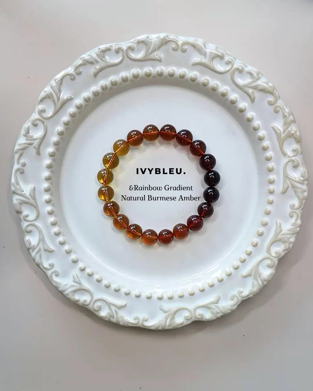 Rainbow Amber Bracelet